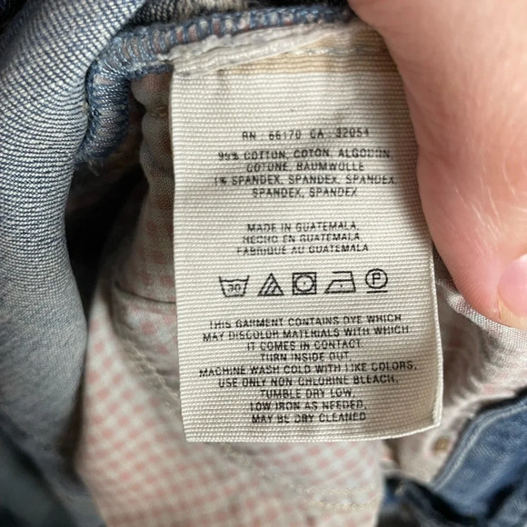 Anthropologie Pilcro & the Letterpress Stet Denim Shorts Size 28 Blue - Picture 5 of 6